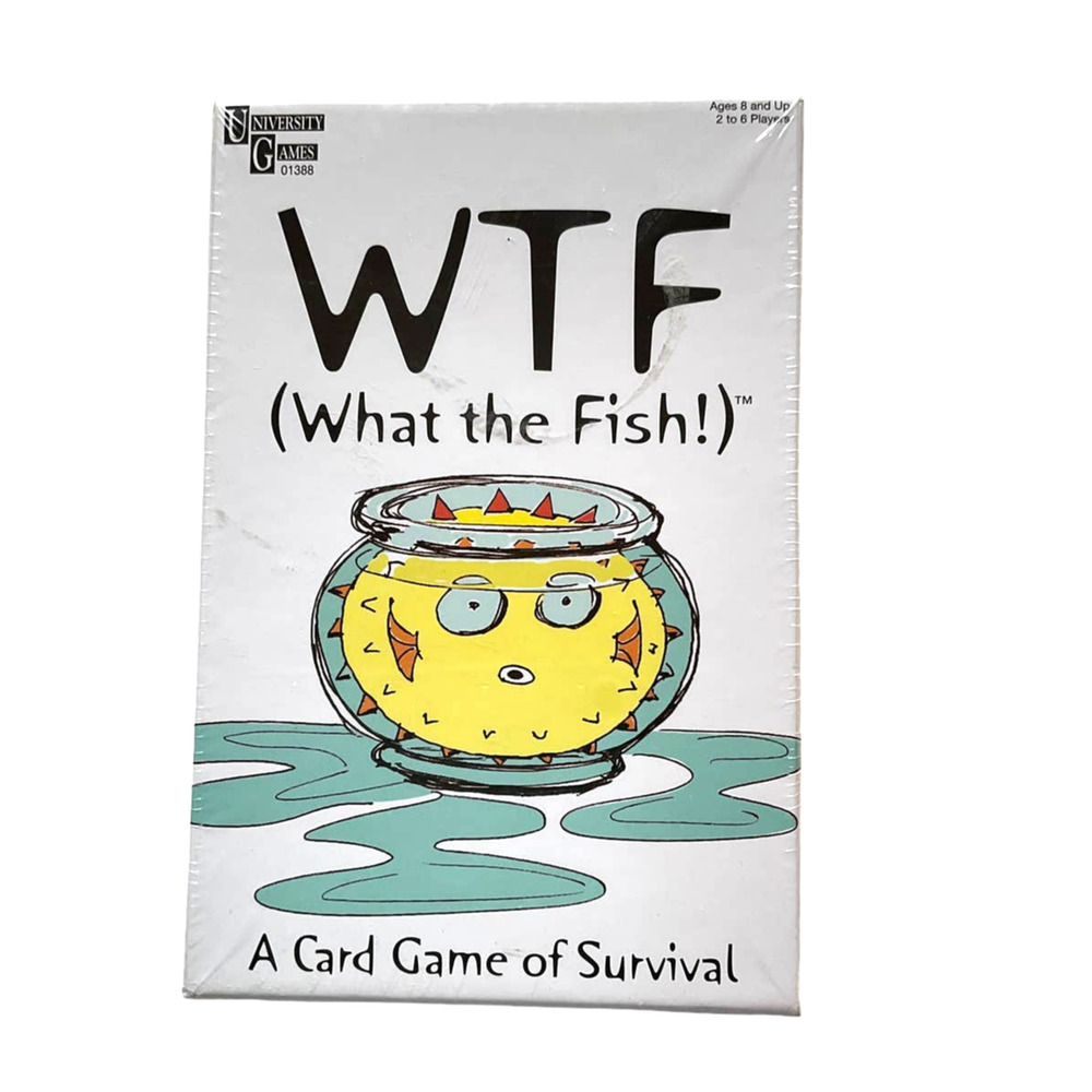 What The Fish WTF Card Game New in Sealed Package